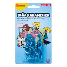 Blå Karameller