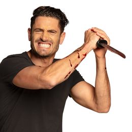 Lysbildefremvisning - Blodig Kniv