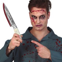 Bildspel - Blodig Kökskniv i Plast