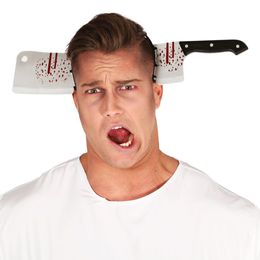 Blodig Kniv Gennem Hovedet