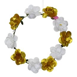 Blomsterkrans med LED