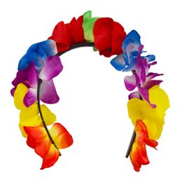 Blomsterdiadem Flerfärgad