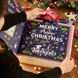 Lysbildefremvisning - Blue Classic Popcorn Adventskalender