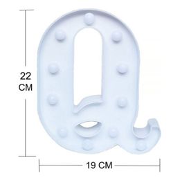 Bildspel - Bokstav med LED-Belysning