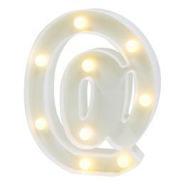 Bildspel - Bokstav med LED-Belysning