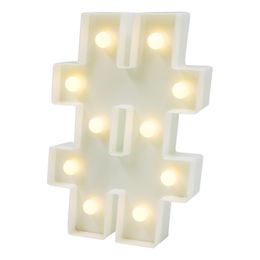 Bildspel - Bokstav med LED-Belysning