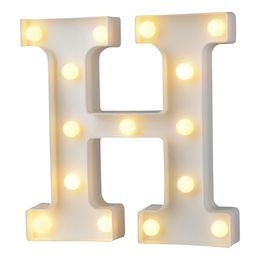 Bildspel - Bokstav med LED-Belysning