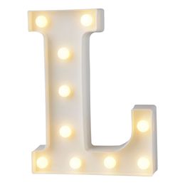Bildspel - Bokstav med LED-Belysning