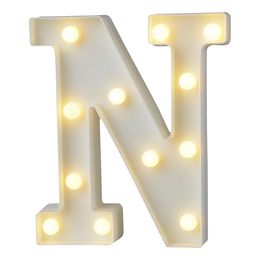 Bildspel - Bokstav med LED-Belysning