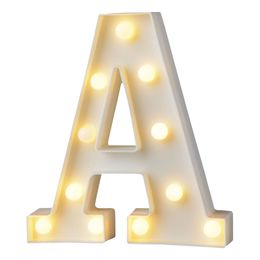 Bildspel - Bokstav med LED-Belysning