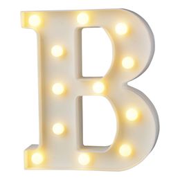 Bildspel - Bokstav med LED-Belysning