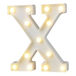 Bildspel - Bokstav med LED-Belysning