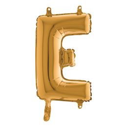 Lysbildefremvisning - Bogstavsballon Mini Guld