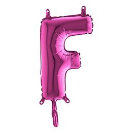 Lysbildefremvisning - Bokstavballong Mini Rosa