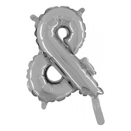 Bildspel - Bokstavsballong Mini Silver