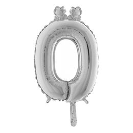 Bildspel - Bokstavsballong Mini Silver