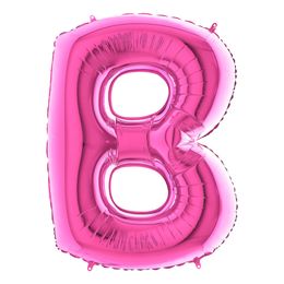 Lysbildefremvisning - Bogstavballon Lyserød