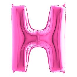 Lysbildefremvisning - Bogstavballon Lyserød