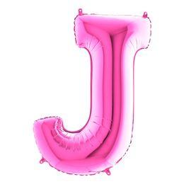 Lysbildefremvisning - Bogstavballon Lyserød