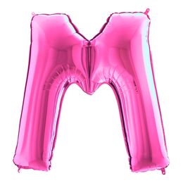 Lysbildefremvisning - Bogstavballon Lyserød