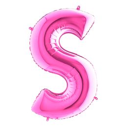 Lysbildefremvisning - Bogstavballon Lyserød