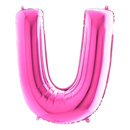 Lysbildefremvisning - Bogstavballon Lyserød