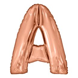Diaesitys - Kirjainilmapallo Ruusukulta Metallic