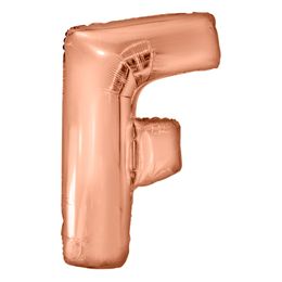 Diaesitys - Kirjainilmapallo Ruusukulta Metallic