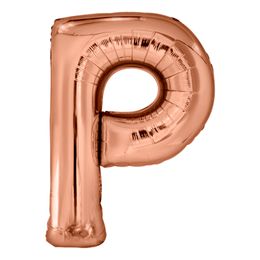 Diaesitys - Kirjainilmapallo Ruusukulta Metallic