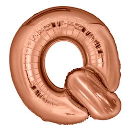 Diaesitys - Kirjainilmapallo Ruusukulta Metallic