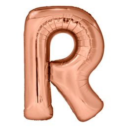 Diaesitys - Kirjainilmapallo Ruusukulta Metallic