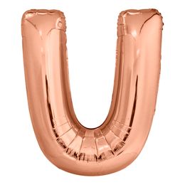 Diaesitys - Kirjainilmapallo Ruusukulta Metallic