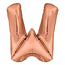 Diaesitys - Kirjainilmapallo Ruusukulta Metallic