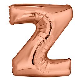 Diaesitys - Kirjainilmapallo Ruusukulta Metallic