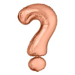 Diaesitys - Kirjainilmapallo Ruusukulta Metallic