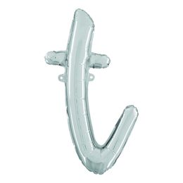 Bildspel - Bokstavsballong Script Silver