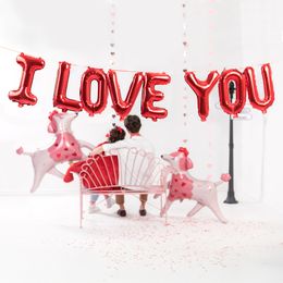 Bildspel - Bokstavsballonger I Love You