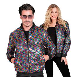 Bomberjacka Flerfärgad med Paljetter