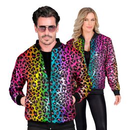 Bomberjakke Rainbow Leopard