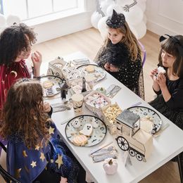 Bildspel - BOO Halloween Snackståg Dekoration