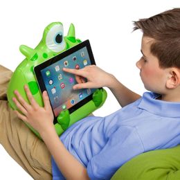 Lysbildefremvisning - Oppblåsbar Bokholder Drage Grønn