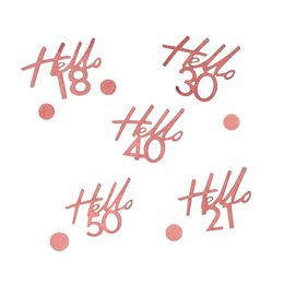 Bordsdekoraiton Siffra Hello