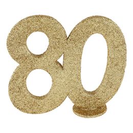 Bordsdekoration 80 Glitter Guld