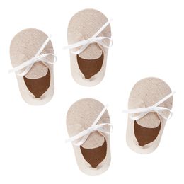 Bordsdekoration Baby Skor Natur