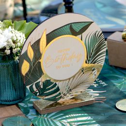 Bildspel - Bordsdekoration Birthday Jungle Vert