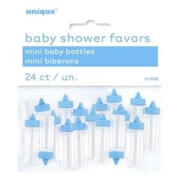 Bordsdekoration Nappflaskor Blå