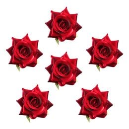 Bordsdekoration Rosor Röd Velvet