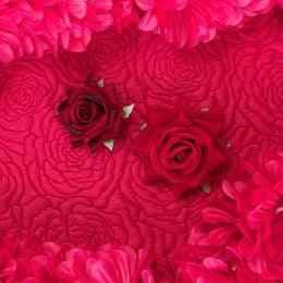 Bildspel - Bordsdekoration Rosor Röd Velvet