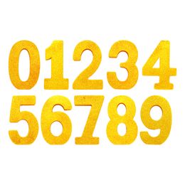 Borddekoration Tal Guld