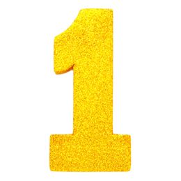 Lysbildefremvisning - Borddekoration Tal Guld